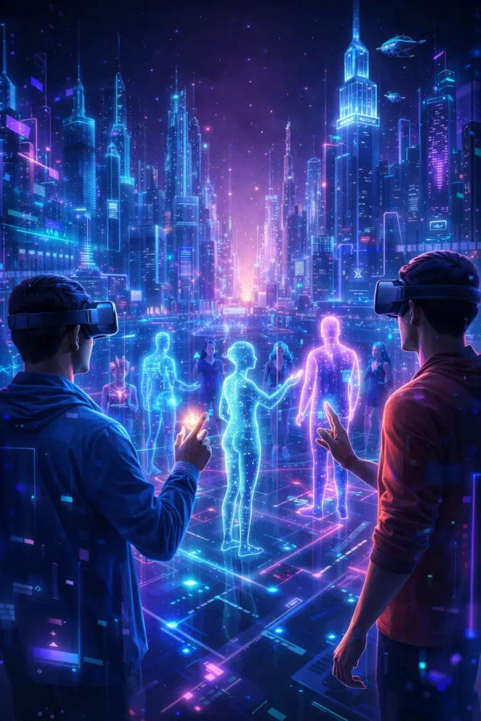 X Reality Future Metaverse Visuals - About X Reality