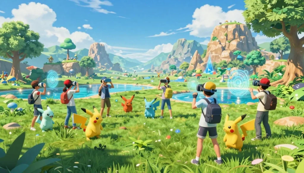 pokemon vr envirenment