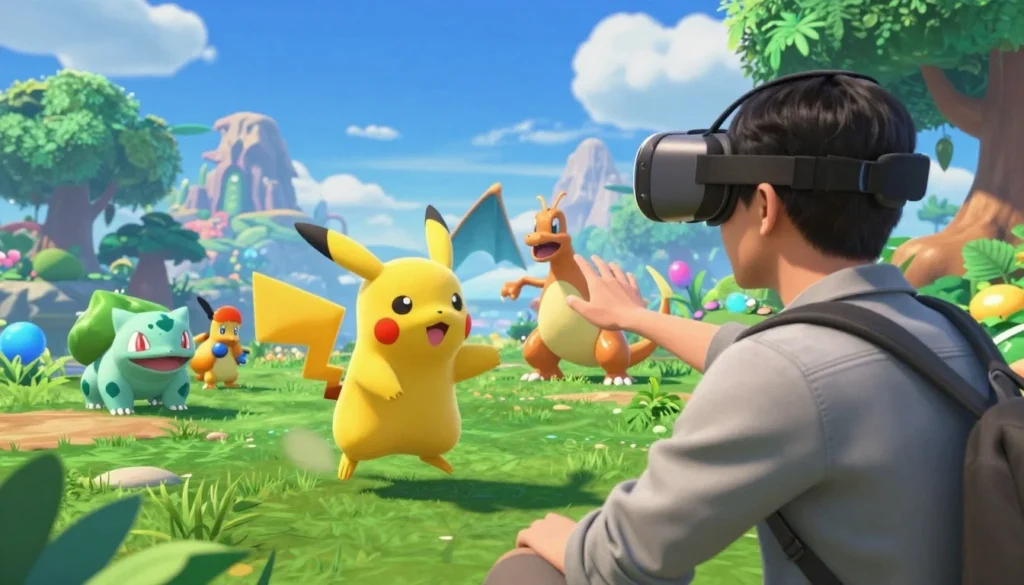 pokemon vr experience