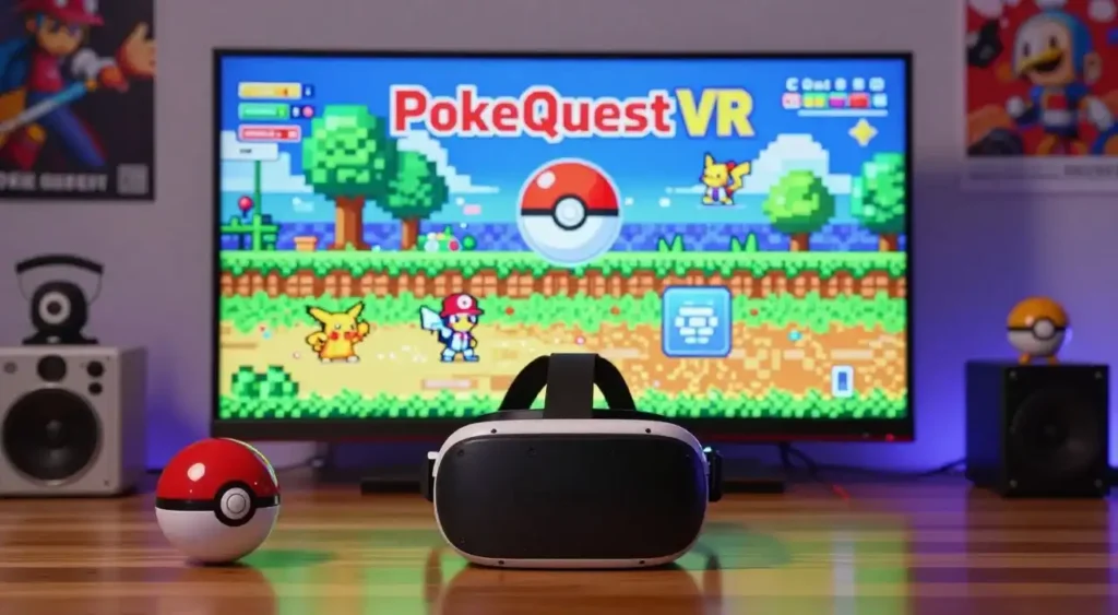 pokequest vr interface